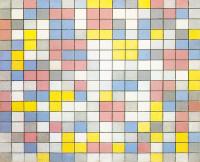 Mondrian, Piet - Composition with Grid IX